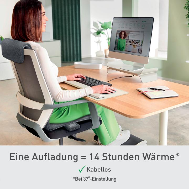 Immagine prodotto Leitz iComfi Sitzauflage,beheizbar grau, mit Akku