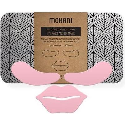 NoName Wiederverwendbare Silikon-Augenpads und Lippenmasken im Set (47655237)
