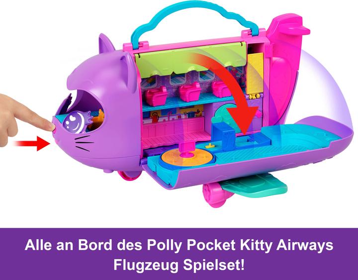 Actual product image Polly Pocket Kitty Plane