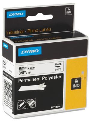 Produktbild Dymo Rhino Band IND 12mm me/sz (1.20 cm, Mehrfarbig, Silber)