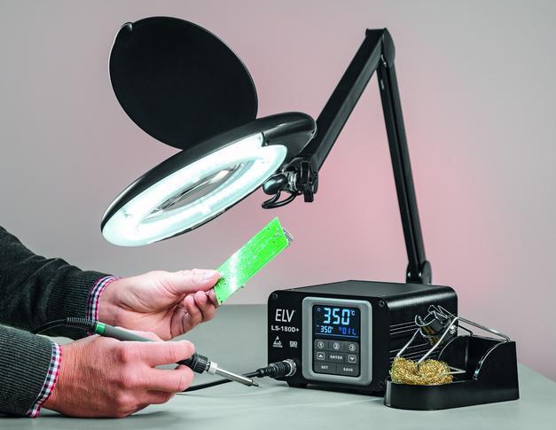 Produktbild ELV Digitale Lötstation LS-180D+,180 W