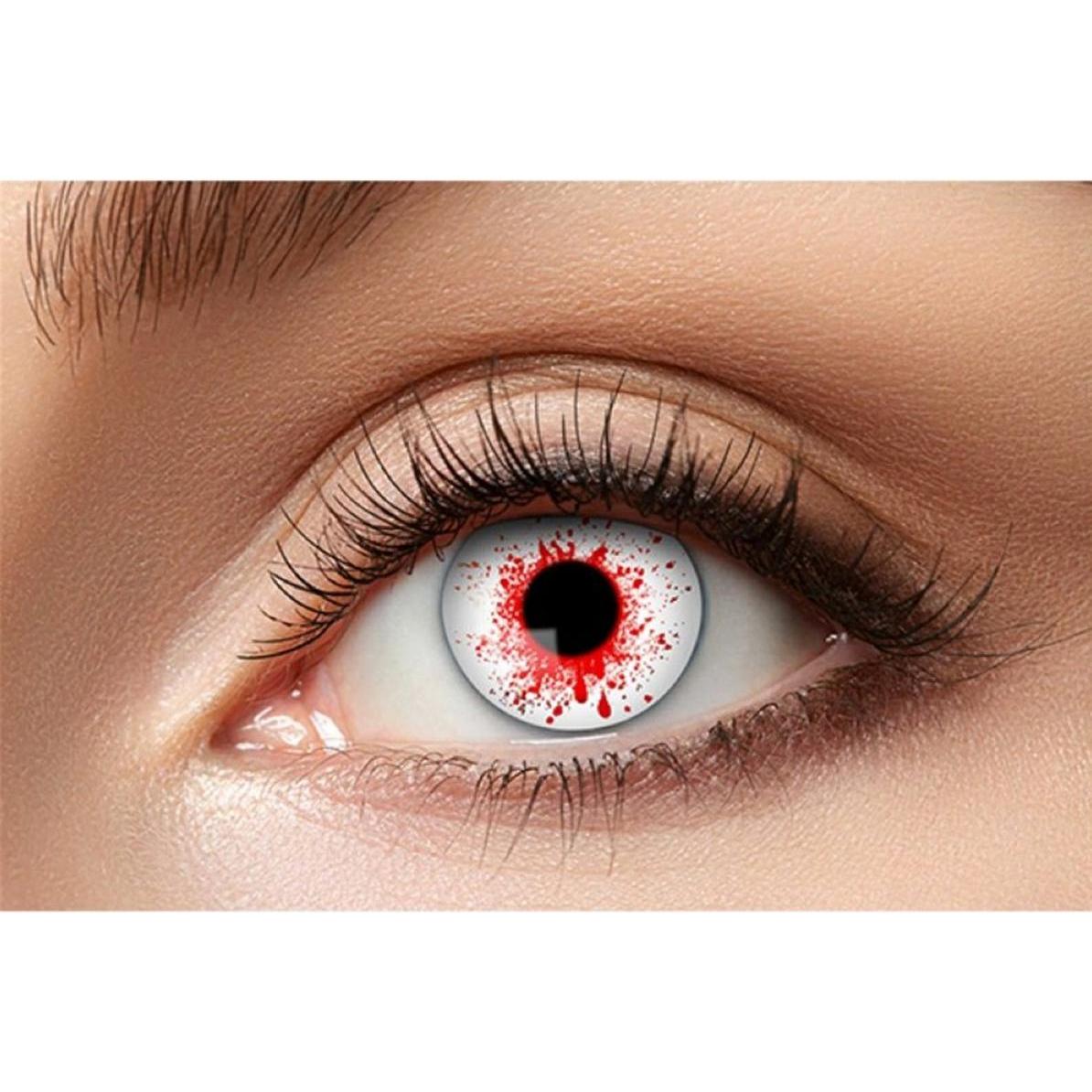 Thumbnail - Bach Optic, Farbige Linsen, Horror Kontaktlinsen (Rot)