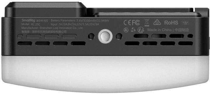 Actual product image SmallRig RM 25C Mini-LED-Videoleuchte, Farbtemperatur Kelvin: 2500 (Video light)