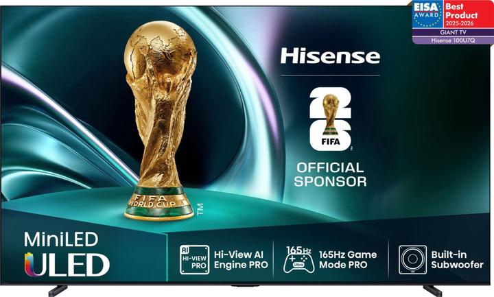 Image du produit Hisense TV Mini-LED 100U79Q (100", U7Q, ULED, 4K)