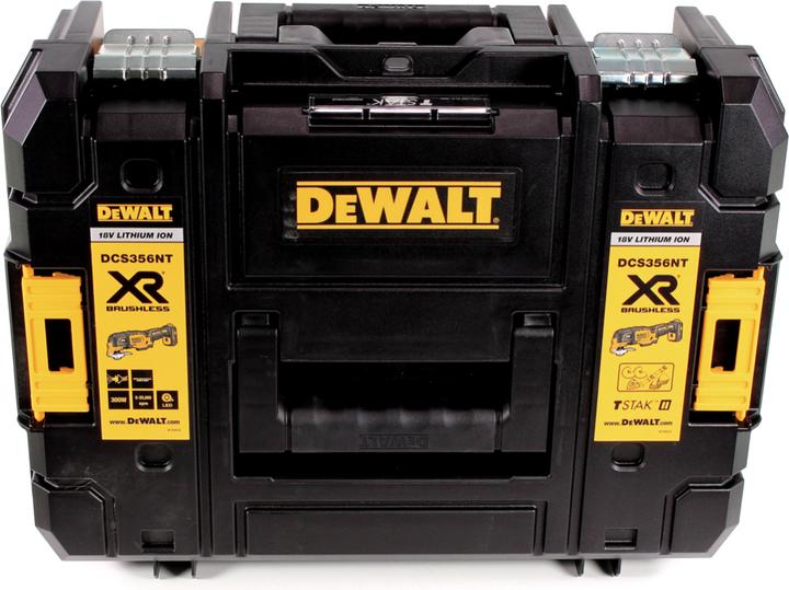 Actual product image DeWalt DCS 356 M1 Utensile multifunzione oscillante a batteria 18V / Brushless + Set di 35 accessori