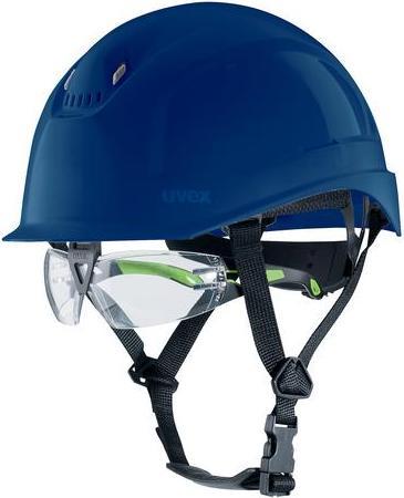Actual product image Uvex Safety Safety helmet uvex pheos S-KR IES 9772555 blue with vents