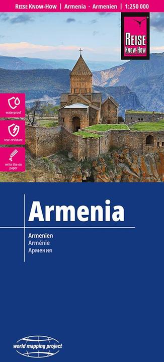 Landkarte Armenien / Armenia (1:250.000)