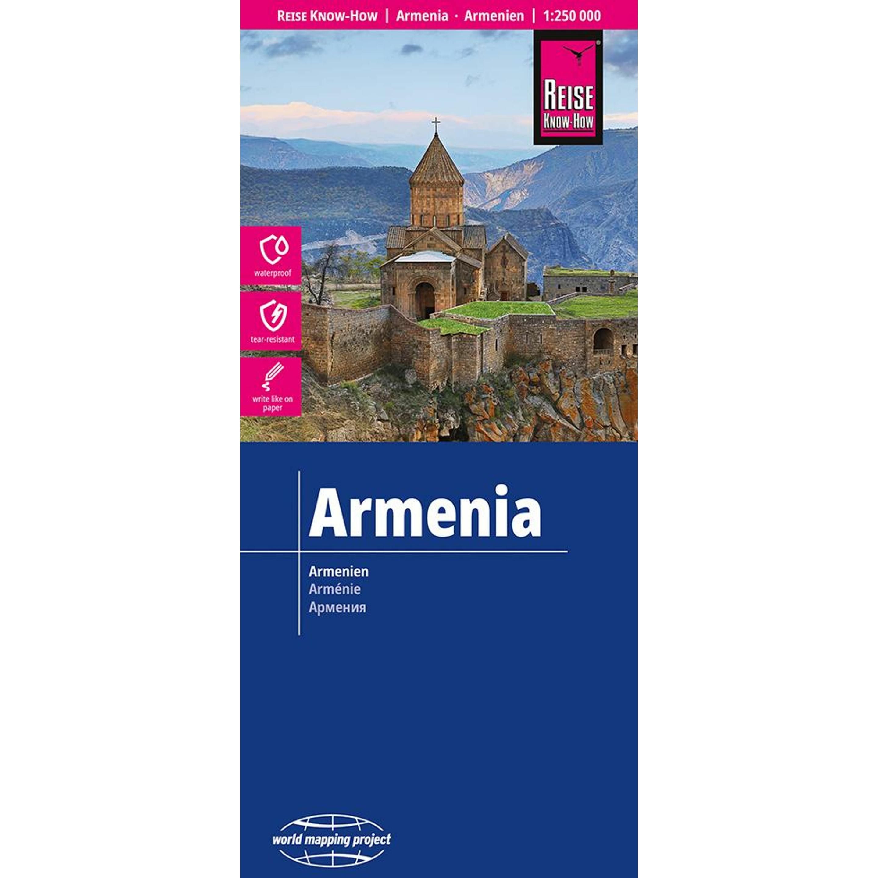 Reise Know-How Landkarte Armenien / Armenia (1:250.000) (56753087)