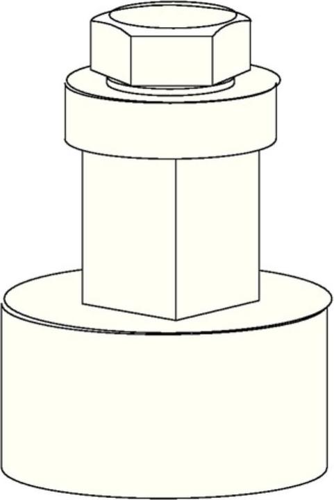 Produktbild Dormakaba Achsverlängerungen TS 73 V / TS 83 (Zimmertür, Eingangstür, Holztür, Balkontür)