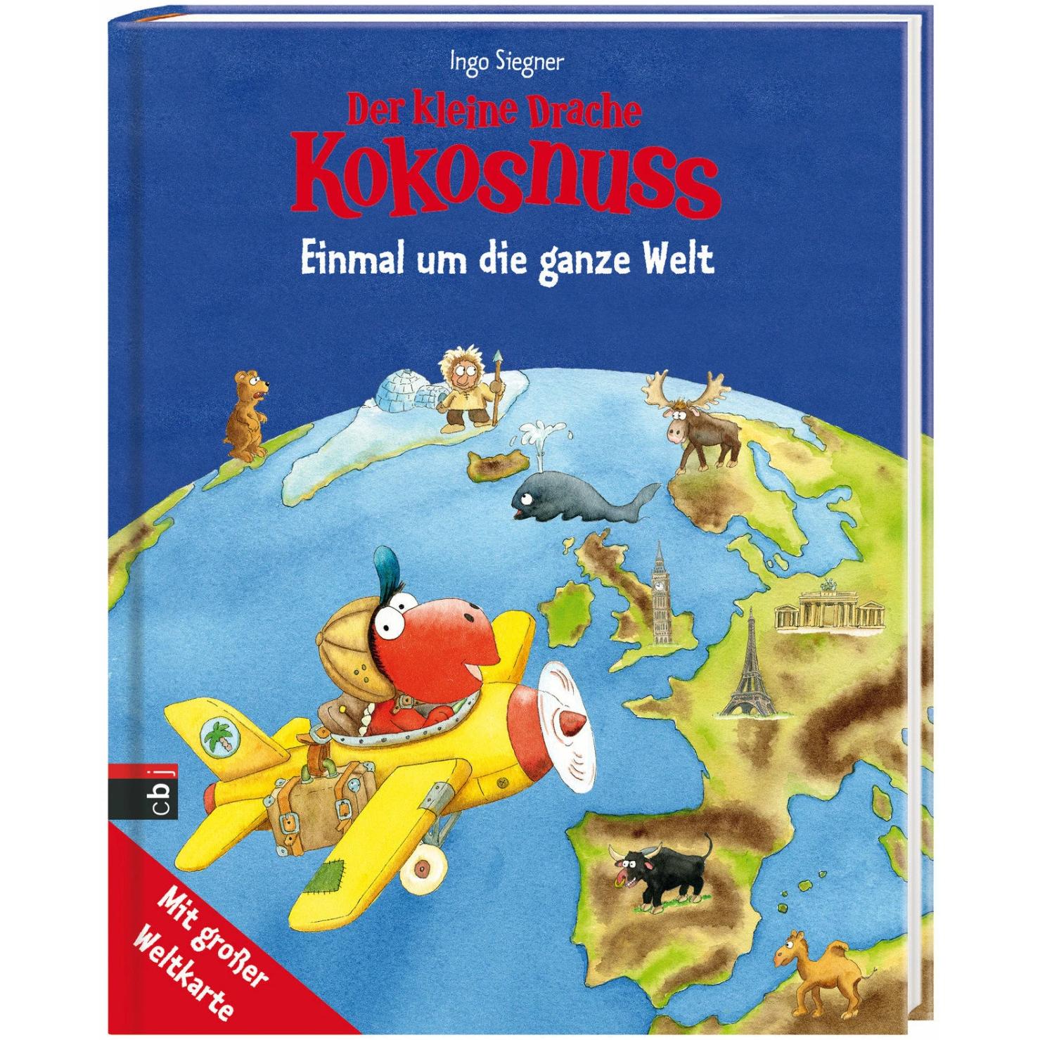 Der kleine Drache Kokosnuss. Einmal um die ganze Welt, Kinderbücher von Ingo Siegner