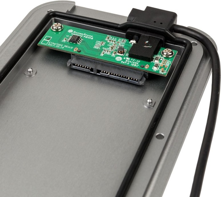 Actual product image Silverstone Mammoth Series MMS02 - Storage Enclosure - 2.5" (6.4 cm) (2.5")