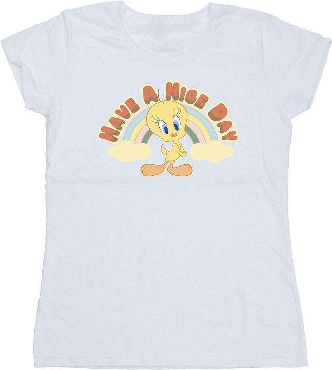 Actual product image Looney Tunes Womens/Ladies Have A Nice Day Cotton T-Shirt (S)