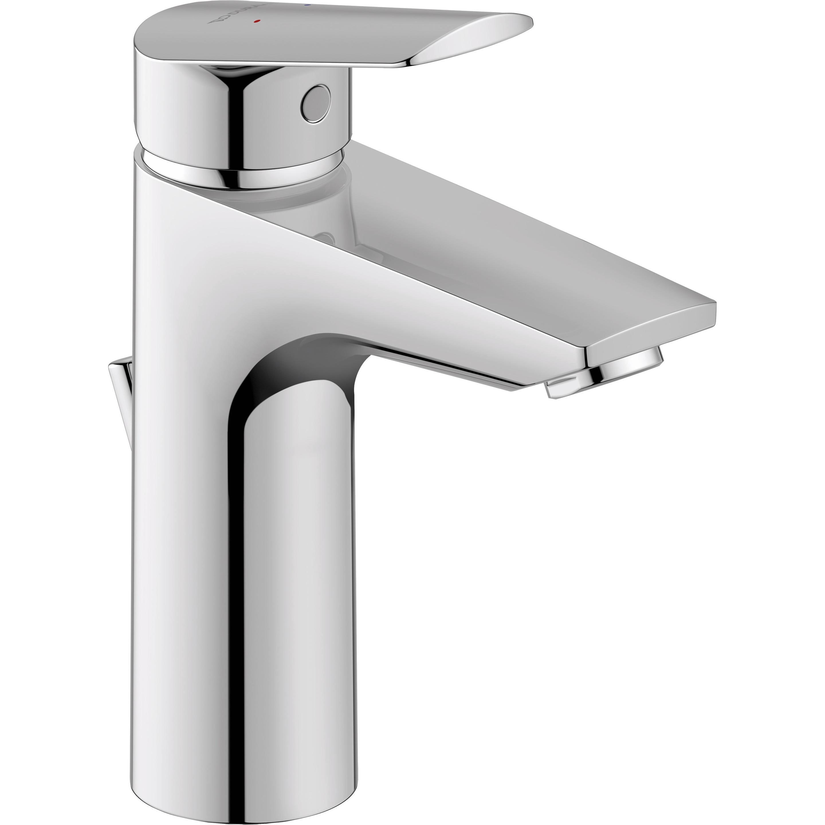 Duravit, Badarmatur, EH-WT-MI No 1 chrom mit Zugstangen-Ablaufgarnitur