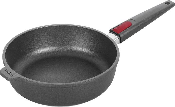 Actual product image Woll Nowo Pan High Ø 24cm with handle (24 cm, Frying pan, Cast aluminium)