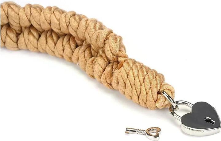 Image du produit Liebe Seele Bound You II Shibari Bondage Rope Collier avec serrure en forme de coeur