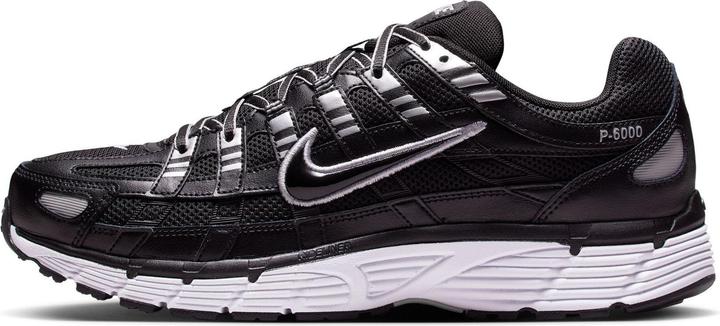 Actual product image Nike P-6000 Black White Metallic Silver (44.5)