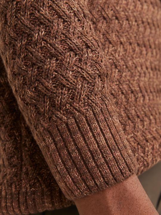 Produktbild Jack & Jones Einfarbig Strickpullover mit Rundhals Strickpullover mit Rundhals (XS)