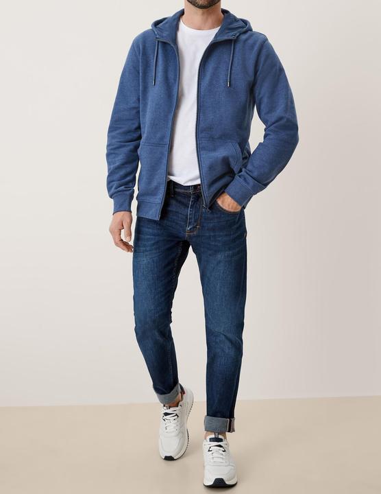 Immagine prodotto S.Oliver Giacca Uomo Felpa Manica Lunga con Cappuccio Tasca Cerniera | 1 pezzo (5XL)