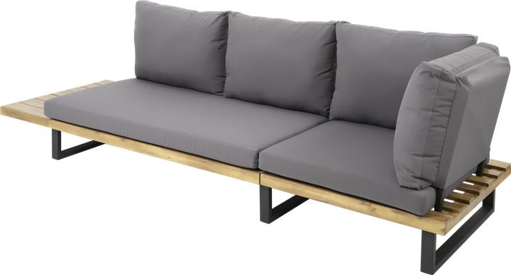 Actual product image Garden Pleasure Lounge group Acapulco brown