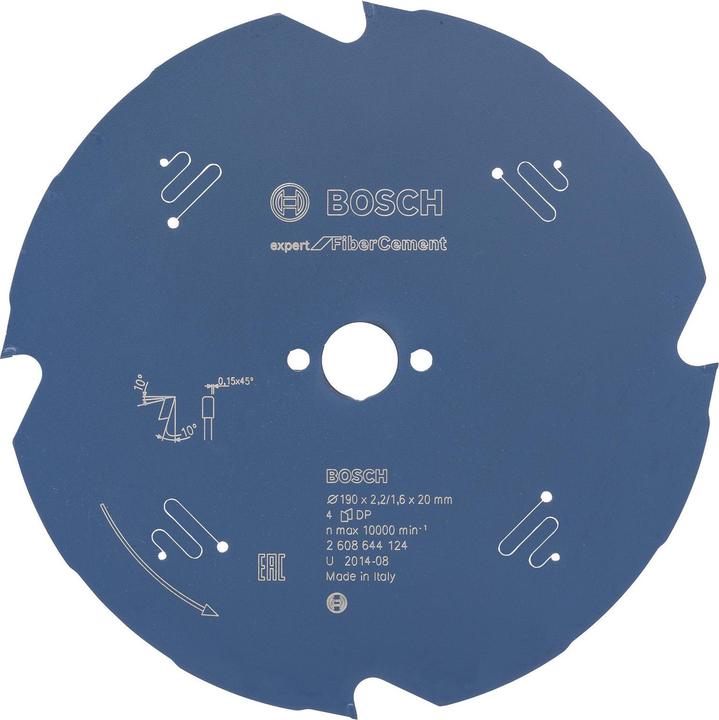 Productafbeelding Bosch Professional Zubehör Cirkelzaagblad Expert voor Fibe