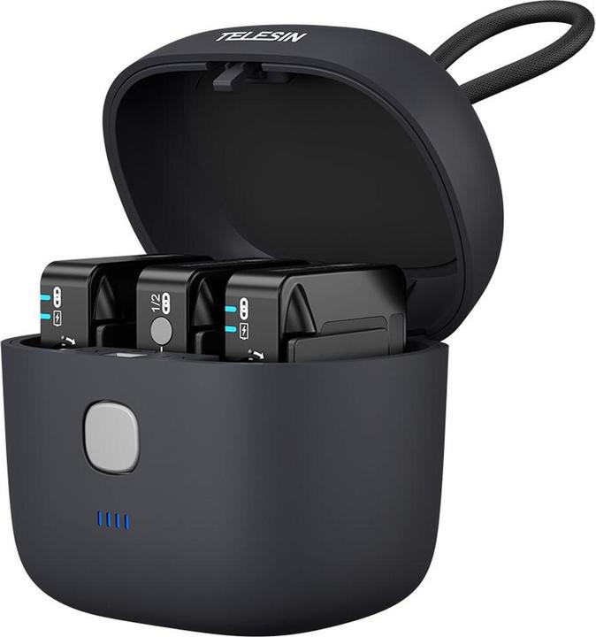 Produktbild Telesin 4000mAh powerbank charger for RODE Wireless GO I / II microphone (4000 mAh, 18 W, 14.80 Wh)