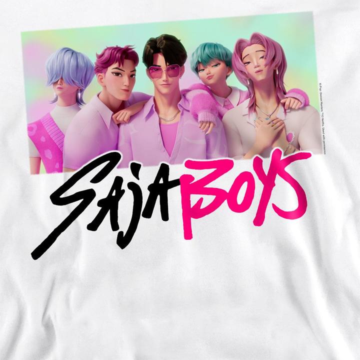 Immagine prodotto K-Pop Demon Hunters Sweatshirt Erwachsene Saja Boys Fotorahmen (XXL)