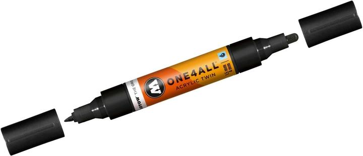 Produktbild Molotow Acrylic Twin signalschwarz (Signalschwarz, 4 mm, 1 x)