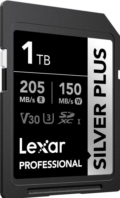 Immagine prodotto Lexar Scheda SDXC Silver Plus 1000 GB (1000 GB, SDXC, U3, UHS-I)