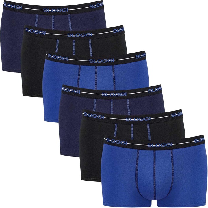 Image du produit Sloggi Boxershort Casual Figurbetont Start Hipster C6P box (XL, paquet de 6)