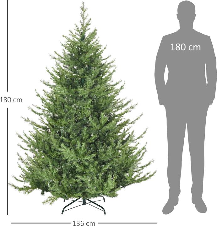 Actual product image Homcom Weihnachtsbaum (180 cm)