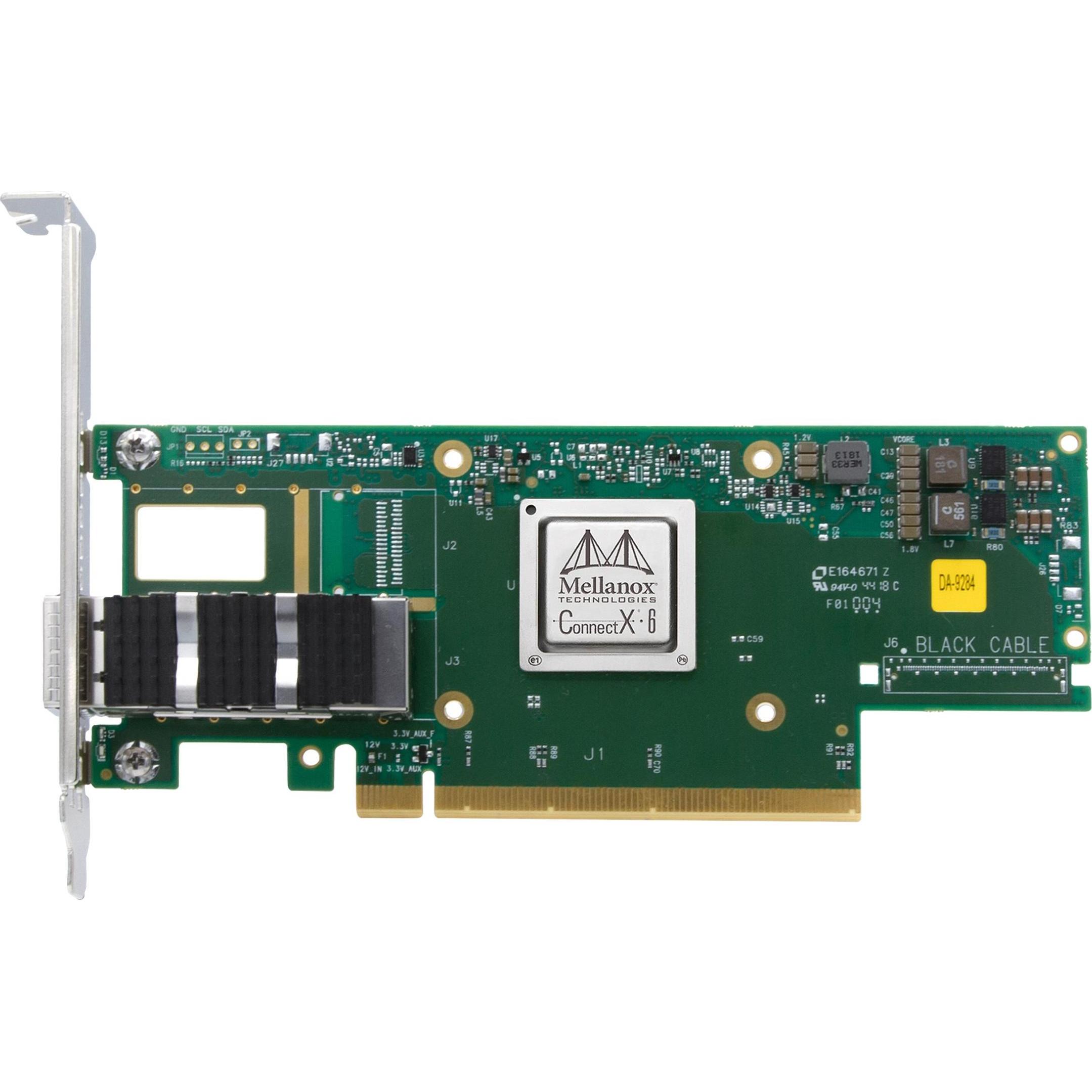 Mellanox ConnectX-6 VPI adapt card /s (PCI Express 4.0 x16), Netzwerkkarte, Mehrfarbig