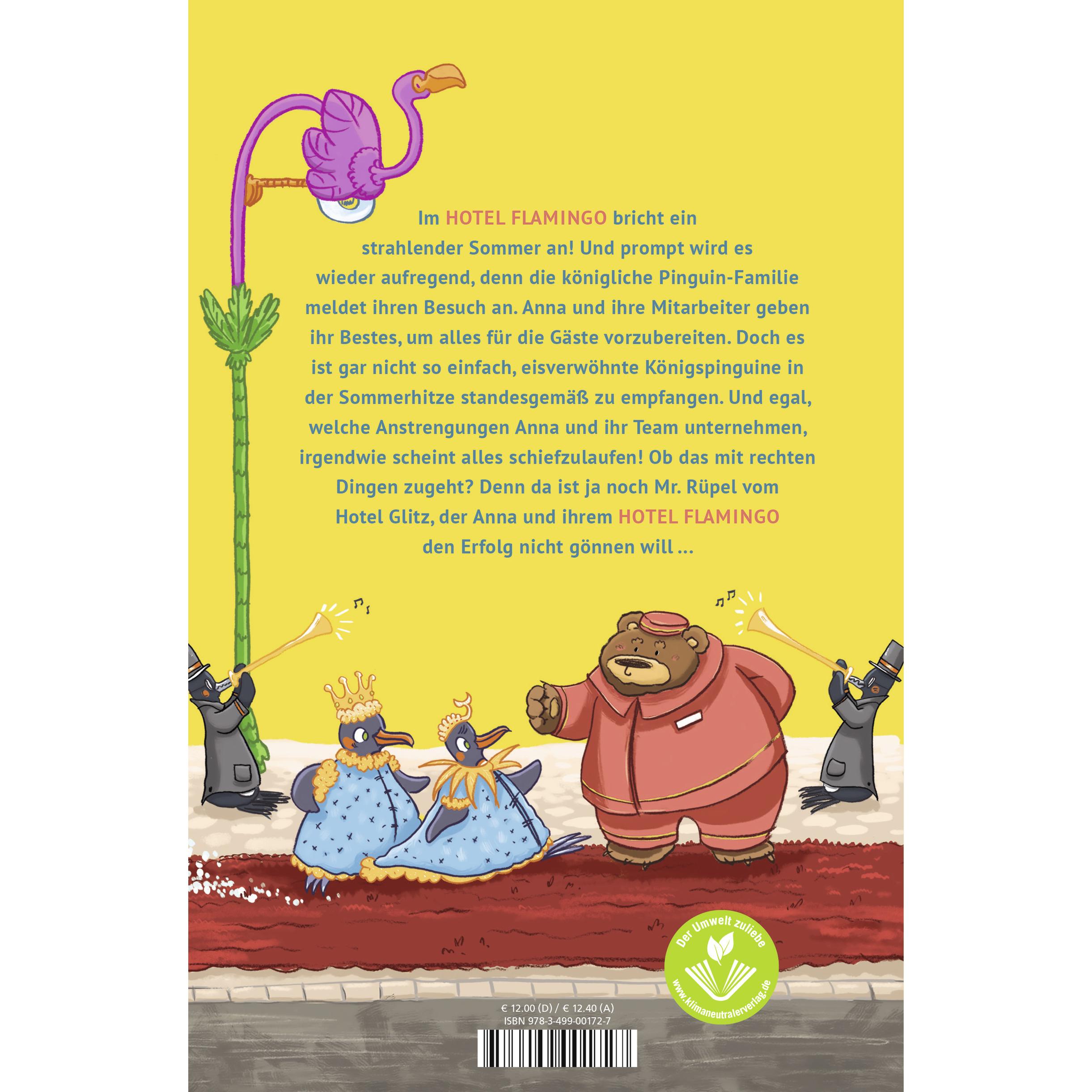 Thumbnail - Hotel Flamingo: Königliche Gäste, Kinderbücher von Alex Milway