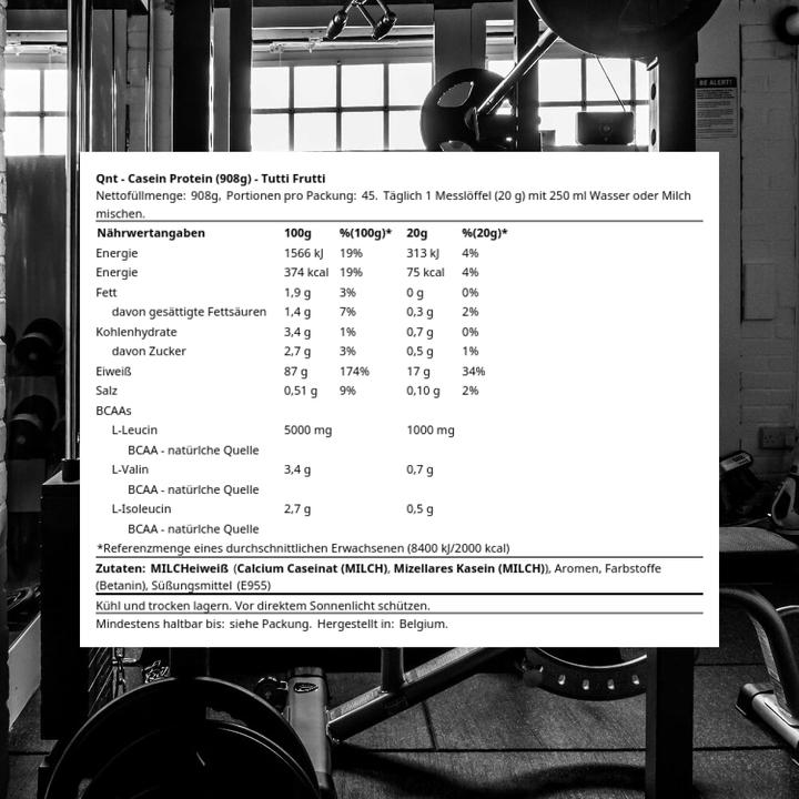 Actual product image QNT Casein Protein Micellar 908g (Tutti Frutti, 1 pcs., 908 g)
