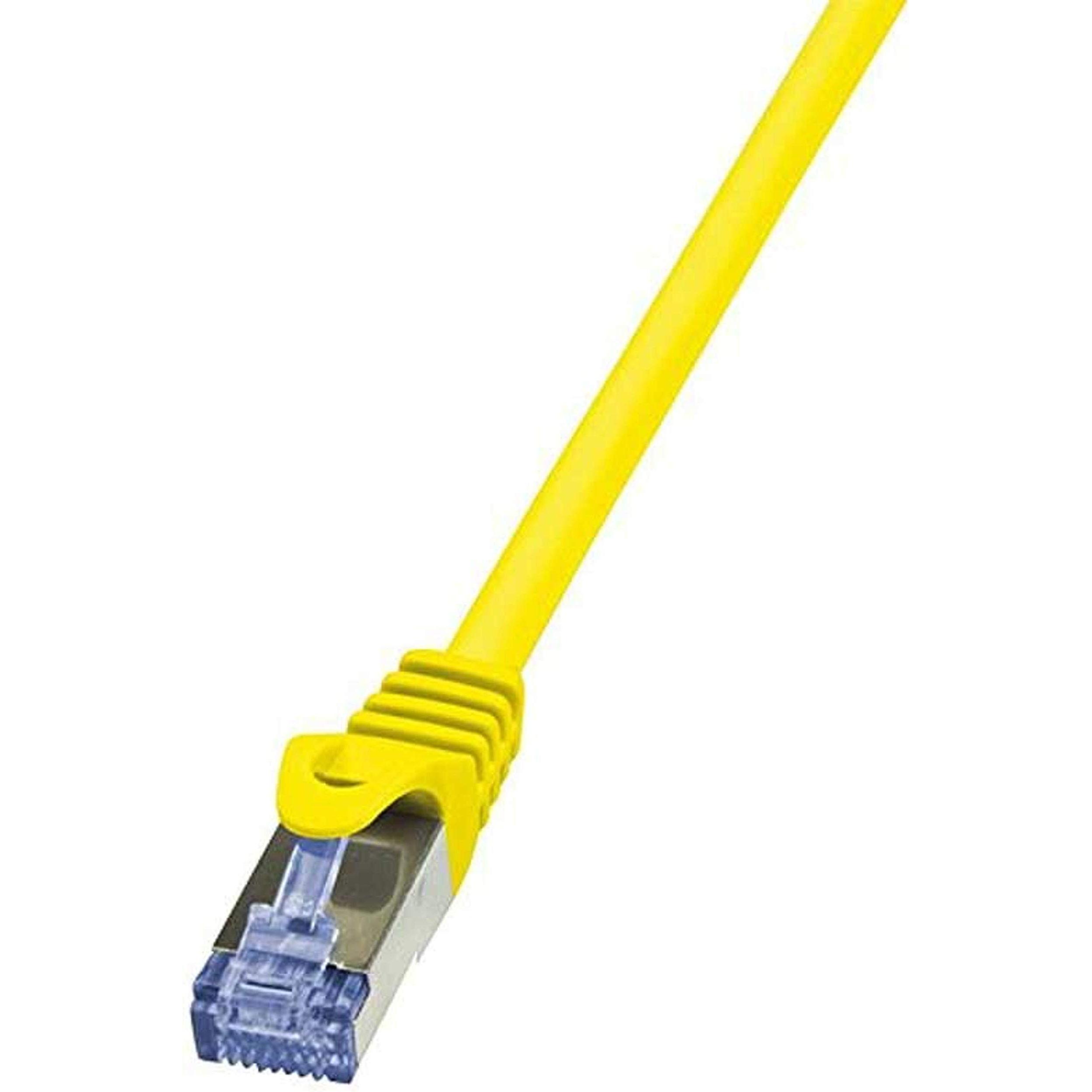 LogiLink Netzwerkkabel (S/FTP, CAT6a, 5 m), Netzwerkkabel