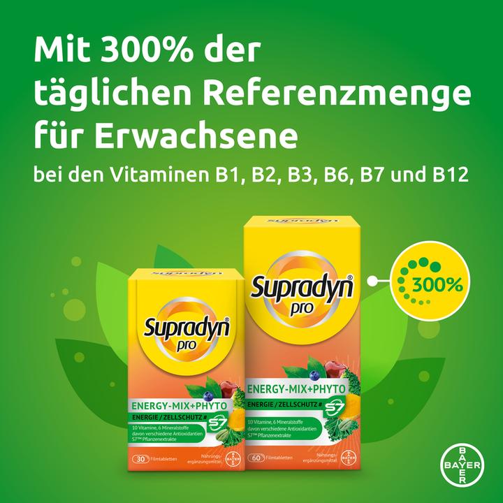 Image du produit Supradyn pro Energy-Mix+Phyto (60 pcs, Cachets)