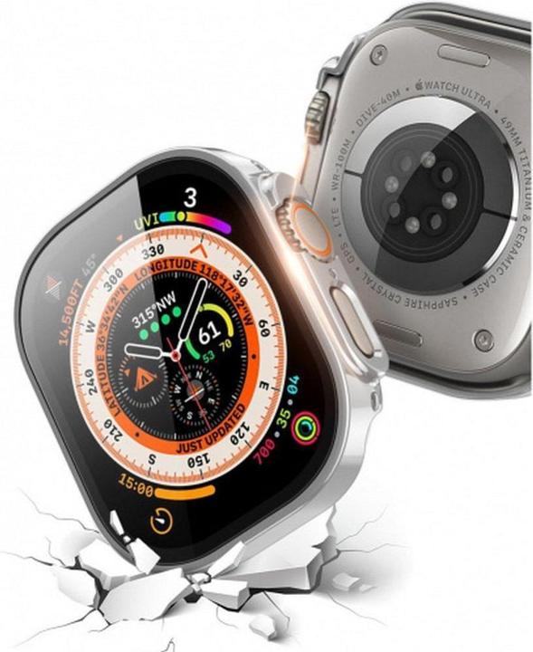 Image du produit Dux Ducis Hamo case for Apple Watch Ultra 49 mm metallic smartwatch case silver