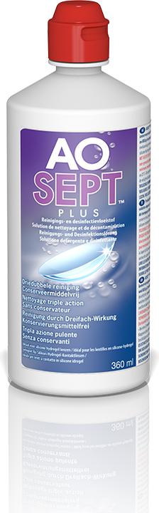 Produktbild AOSept Peroxid Reinigungs- und Desinfektionslösung, 360 ml (Peroxid-System, 360 ml)