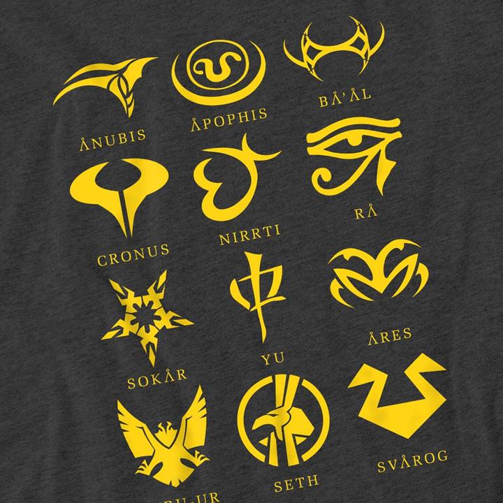 Produktbild Stargate SG-1 Goauld TShirt meliert (M)