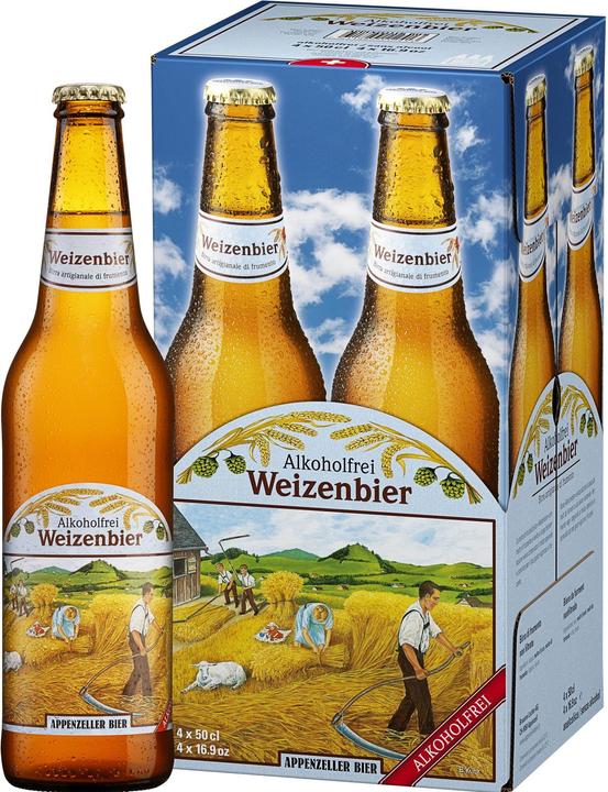 Actual product image Appenzeller Bier Wheat beer (4 x 50 cl)