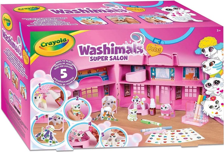 Productafbeelding Crayola Washimals Huisdieren Super Salon