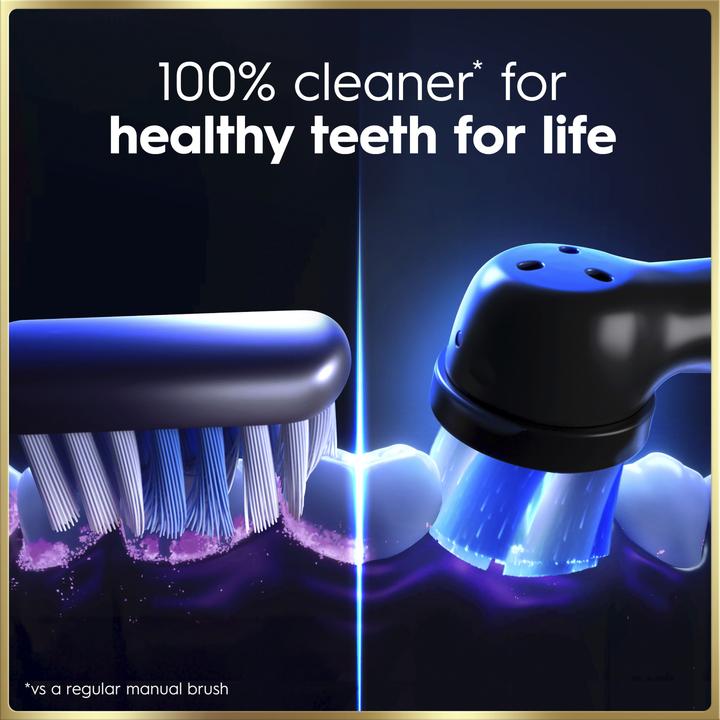 Immagine prodotto Oral-B Oral B - iO9 Electric Toothbrush - Sapphire Blue - 2 Brush Head, Charging Travel Case