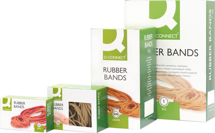 Produktbild Q-Connect Gummibänder (55 Stk.)