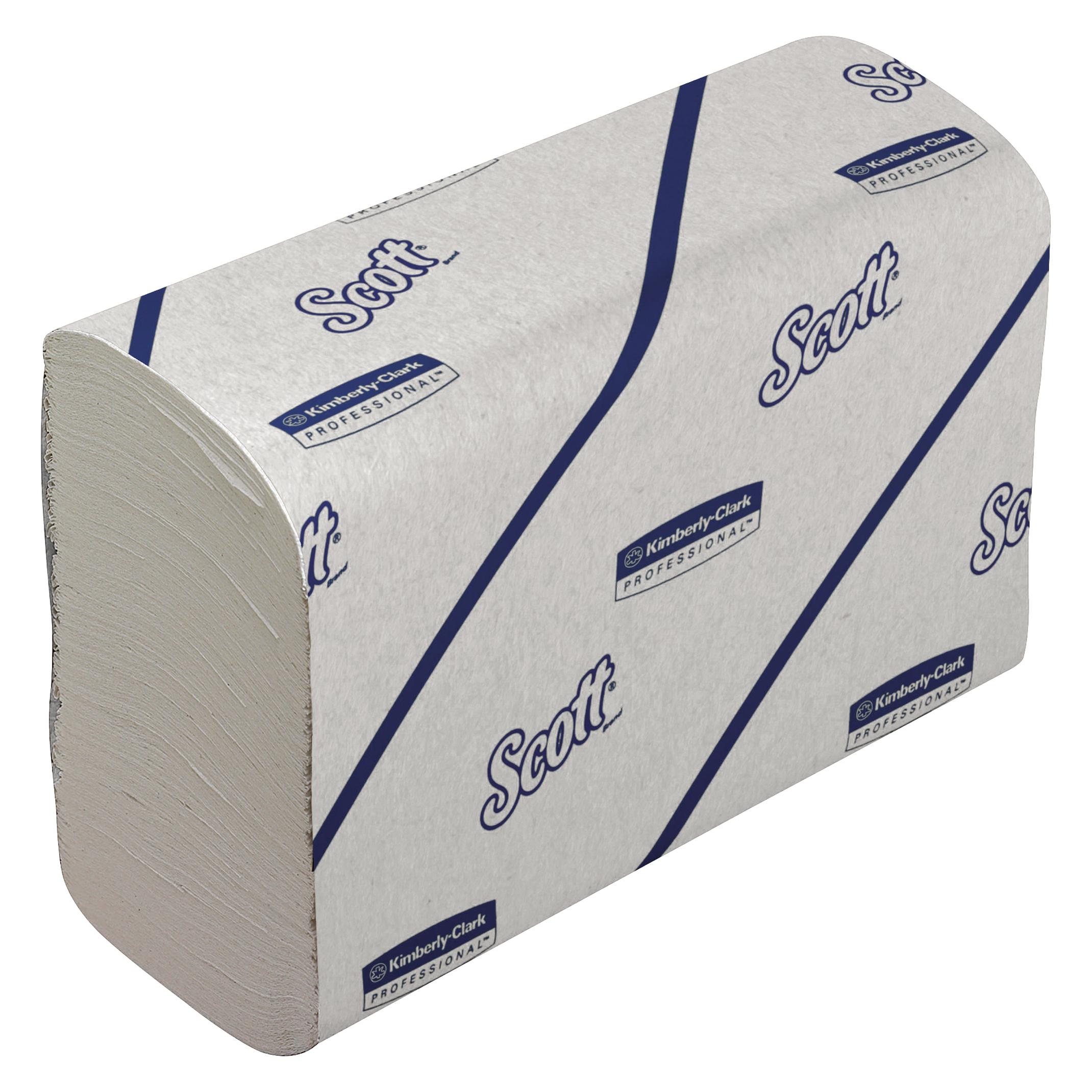 Essuie-mains roulés Scott® Essential™ 6691 - Essuie-mains roulés en papier - 6 x rouleaux de 350 m d'essuie-mains en papier blanc (2 100m au total