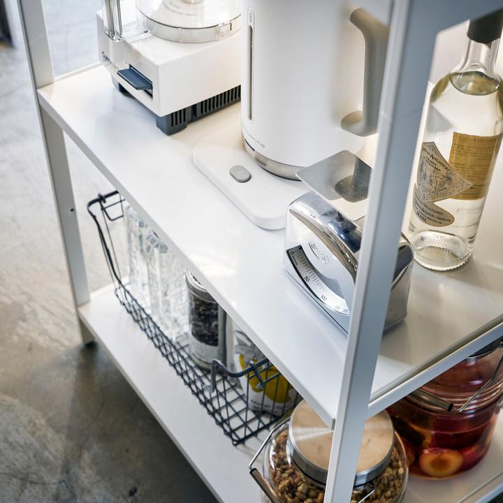 Actual product image Yamazaki 5-stöckiges Aufbewahrungsregal TOWER (46.50 x 60 x 170 cm)