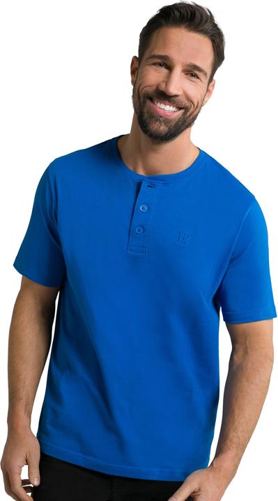 Image du produit JP1880 Henley collection Basic, col rond et patte de boutonnage, lot de 2 - jusqu’au 8XL (XXL)