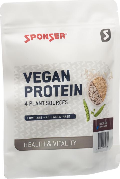 Produktbild Sponser Vegan Protein (Schokolade, 1 Stk., 480 g)