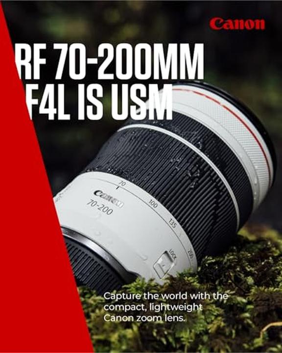 Produktbild Canon RF 70-200mm f/4L IS USM (EU) (Canon RF, Vollformat)