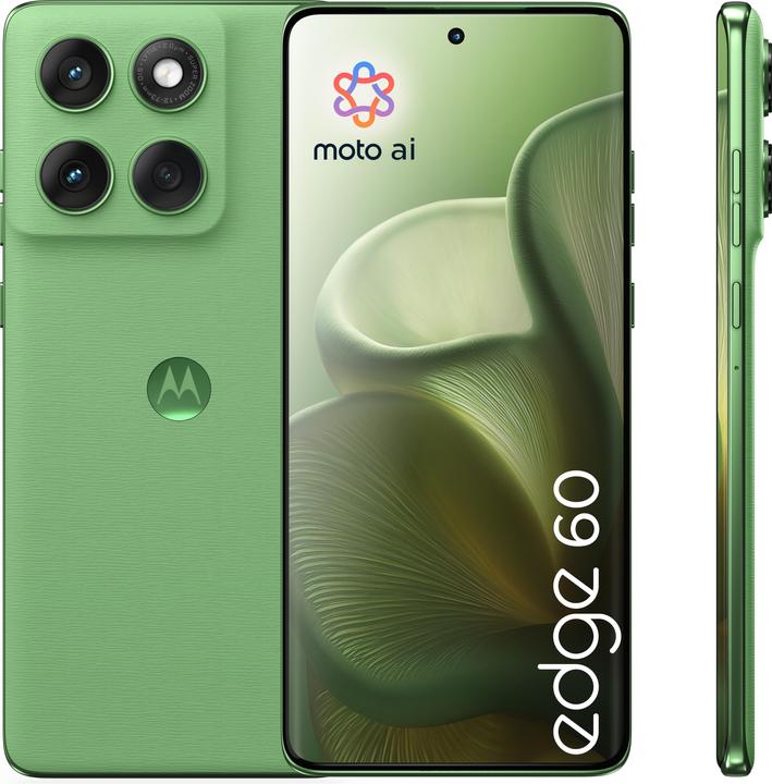 Actual product image Motorola Edge 60 (256 GB, Pantone Shamrock, 6.67", Dual SIM, 5G)
