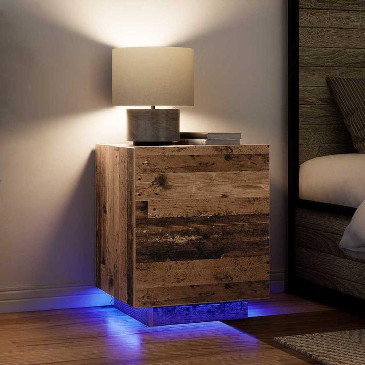 Actual product image vidaXL Bedside table (45 x 40 x 55 cm)
