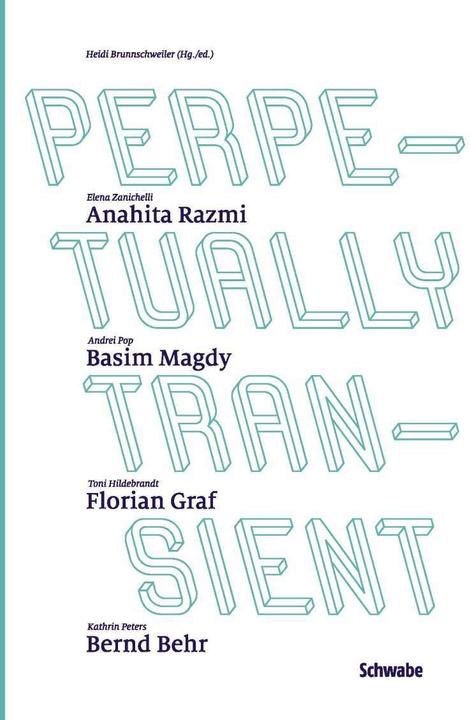 Produktbild Perpetually Transient (Deutsch, Englisch, Kathrin Peters, 2015)